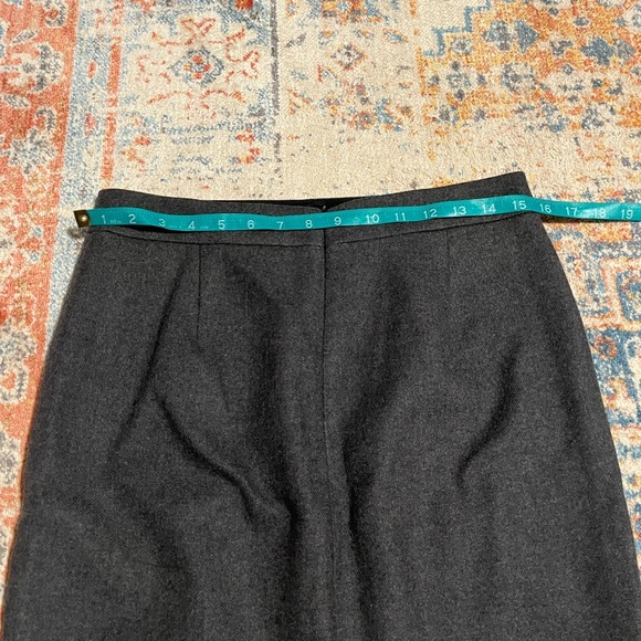 Jcrew No. 2 wool pencil skirt grey - Picture 6 of 6